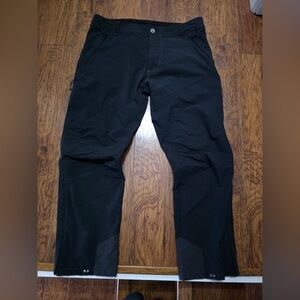 Kuhl Klash Men's Black Cargo Pants Gotham Snow